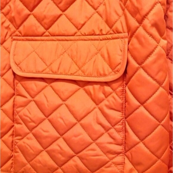Women's Plus Size Quilted Jacket Croft‎ & Barrow Snap-Front Size1X - Picture 5 of 5